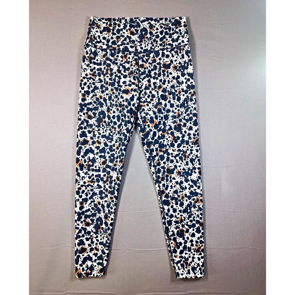 Sage Collective Women’s High Rise Ankle Leggings Spotted M 25" Inseam